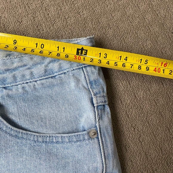 Assembly Label Women 100% Cotton Denim Hot Pants Jean Shorts Sz AU6 W24 - Picture 7 of 9